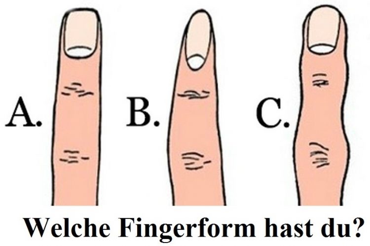 Welche Form haben deine Finger? Das sagt es über deine Persönlichkeit