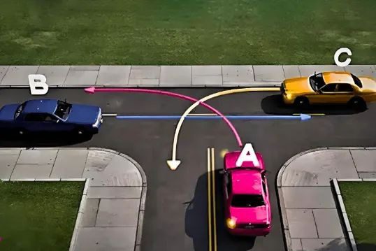 Welches Auto hat Vorfahrt? Das wissen nicht viele!