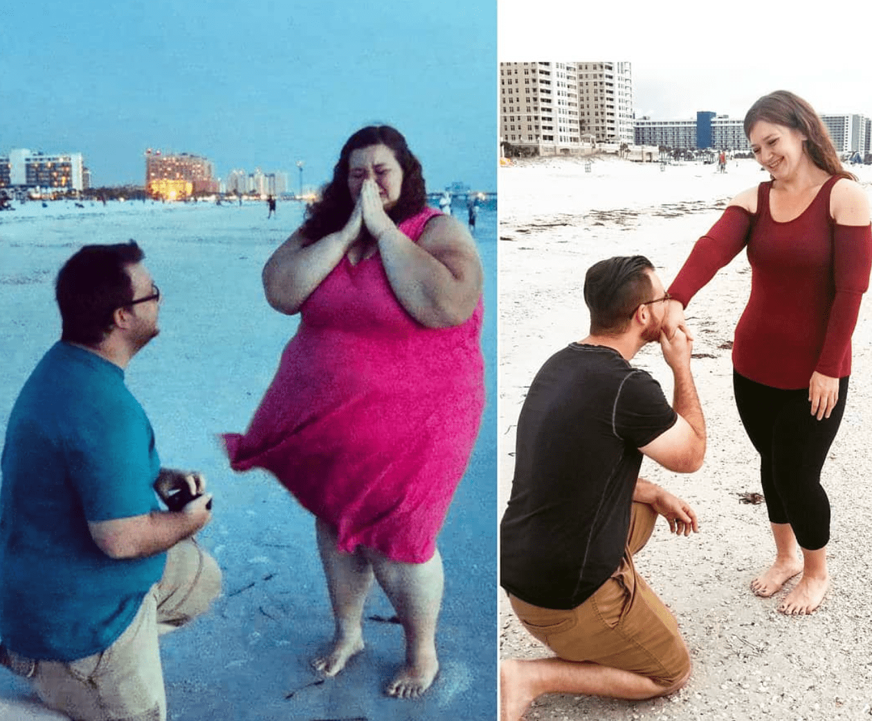 Dieses verliebte Paar hat gemeinsam 80 Kilo abgenommen ➤ Buzzday.info