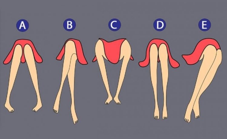 Que tipo de aspecto têm as suas pernas quando se sentam? A postura ao sentar-se diz muito sobre a sua personalidade!