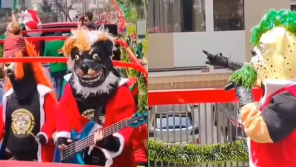 Perros vagan por las calles y cantan villancicos de rock; mira este divertido vídeo ➤ Buzzday.info