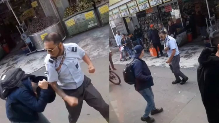 Conductor de SITP se fue a los puños con usuario y pasajeros tuvieron que detener la pelea