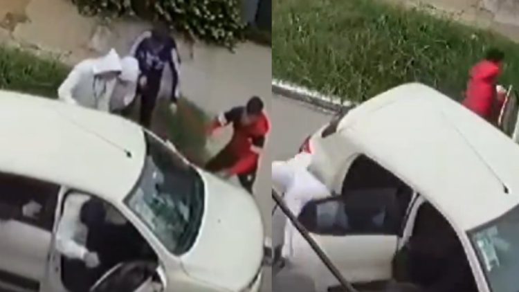 VIDEO: ladrones intentaron robar un auto pero no lograron ponerse al volante; “misión” abortada