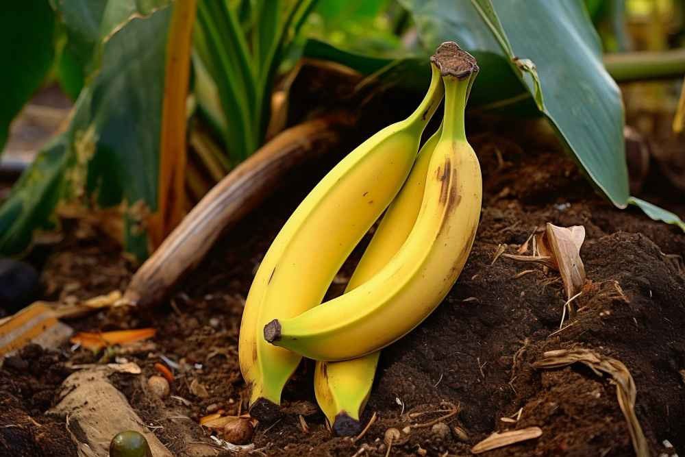 Basta enterrar bananas no jardim e tudo se resolverá