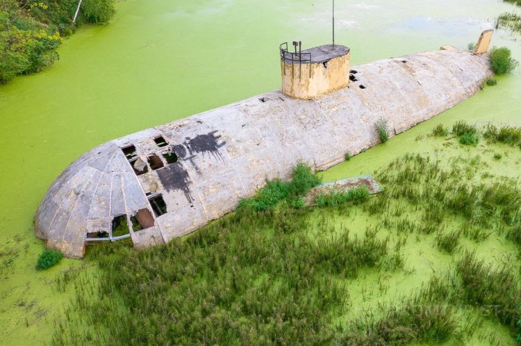 Ein U-Boot aus dem Zweiten Weltkrieg wurde in einem Regenwald gefunden