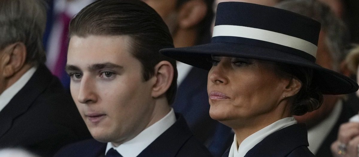 Barron Trump ha demostrado que es demasiado genial para su padre, Donald