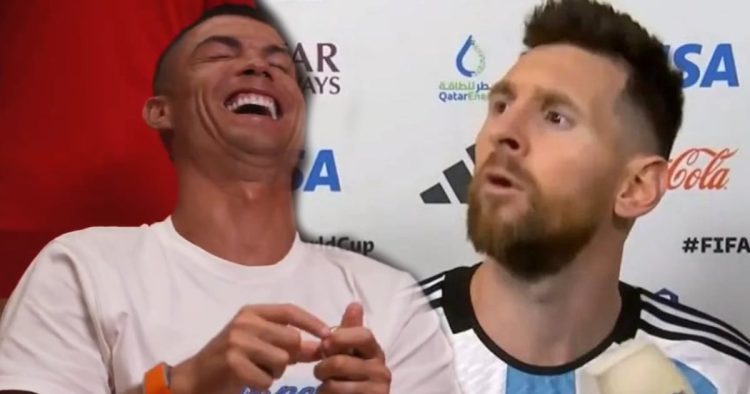 Cristiano Ronaldo le hizo un guiño especial a Messi en su canal de YouTube, y el guiño se volvió viral