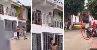 VIDEO: ¡Vio arder el mundo! Su mujer lo sorprendió con su amante ➤ Buzzday.info