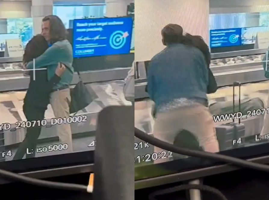 Esta situación es digna de mención. Ella se encontraba en el aeropuerto con su amante cuando llegó su esposo, lo que derivó en un momento incómodo ➤ Buzzday.info