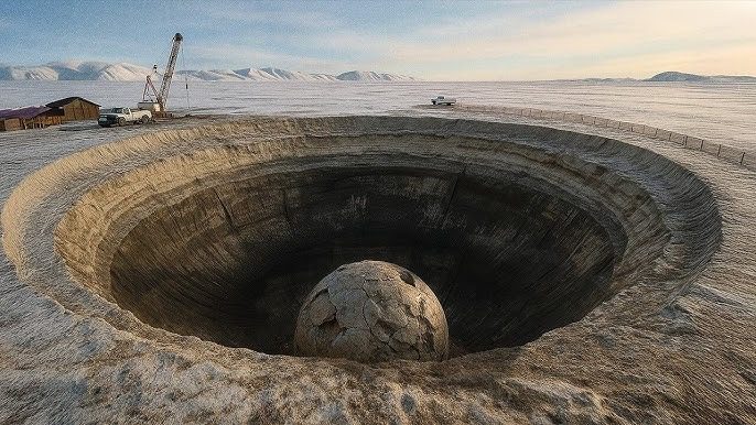 Un enorme cráter se traga la tierra. En el fondo, la policía encuentra algo impactante ➤ Buzzday.info