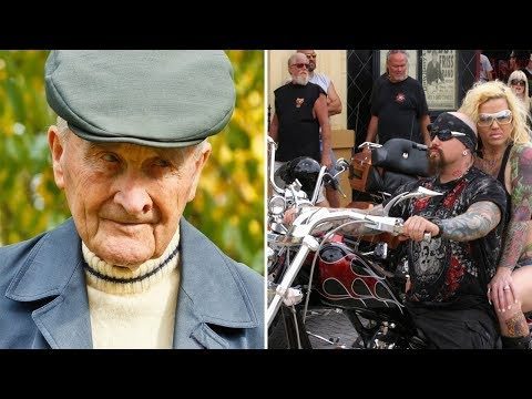 91-Jähriger von Bikern belästigt – sie erbleichen, als er sich rächt