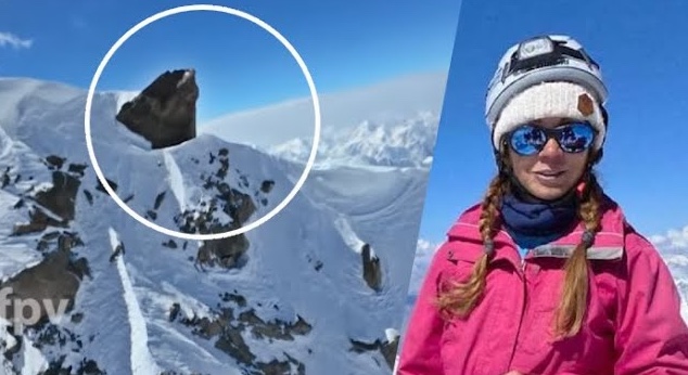 Eine Frau ließ ihre Drohne über ein Gebirge fliegen – doch die Aufnahmen schockierten alle ➤ Buzzday.info